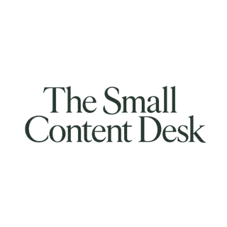 The Small Content Desk
